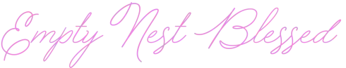 script empty nest blessed logo for new empty nest blessed website